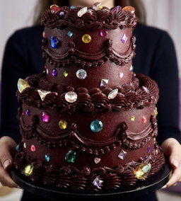 BeDazzled Glitter Tier Cake 