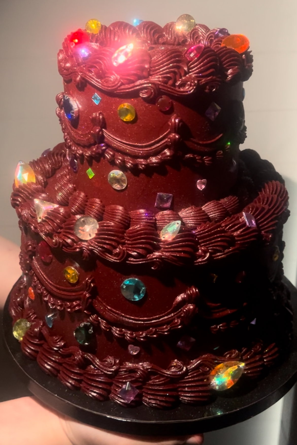 BeDazzled Glitter Tier Cake _1