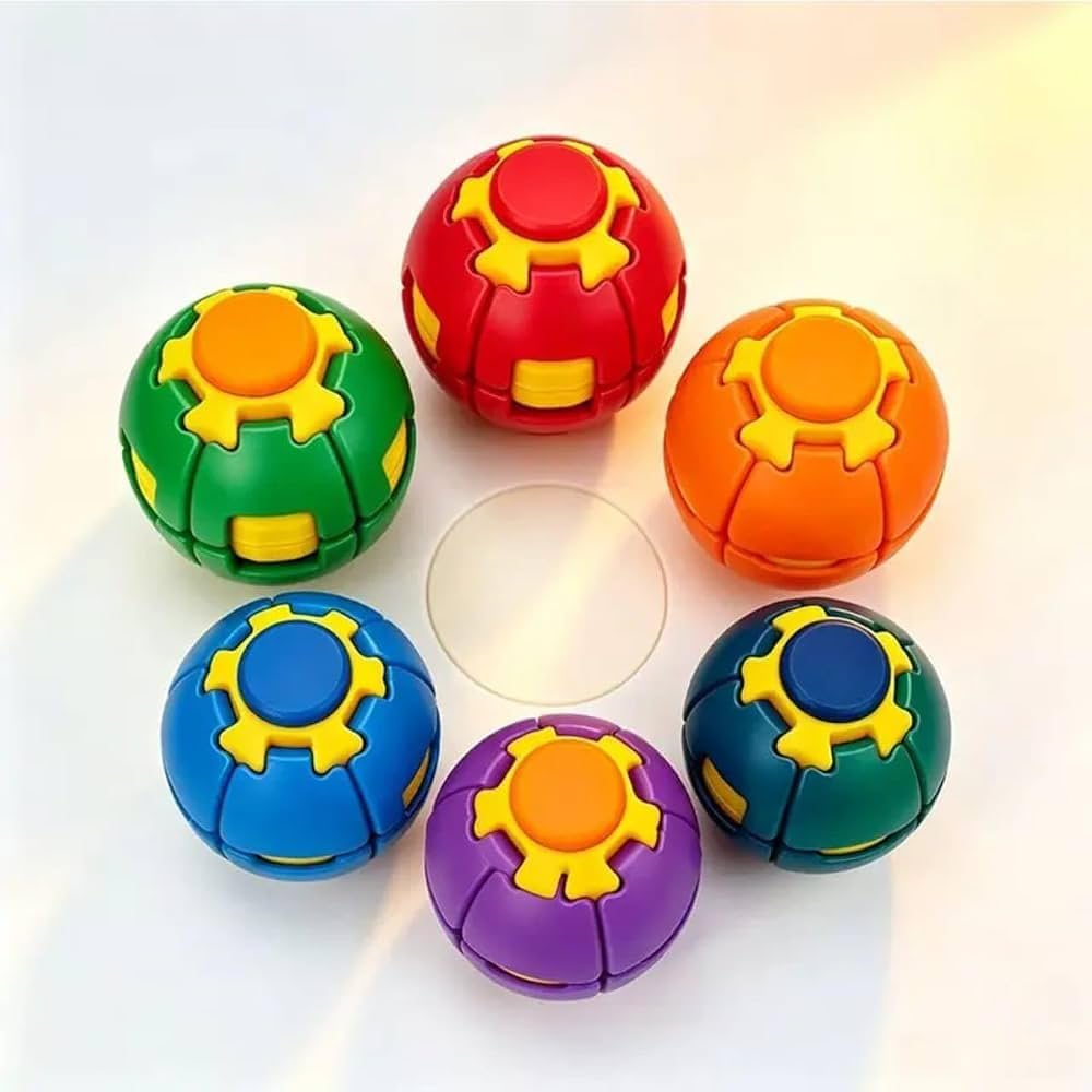 360° Press & Spin Fidget Spinner Ball_1
