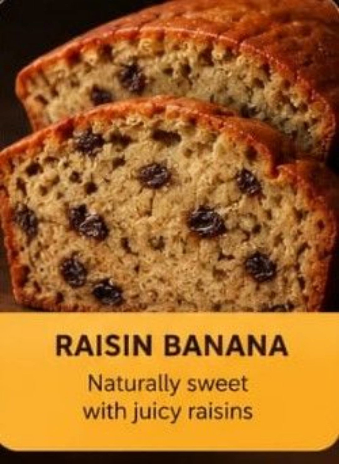 Brim Delights – Raisin Banana Bread 500g