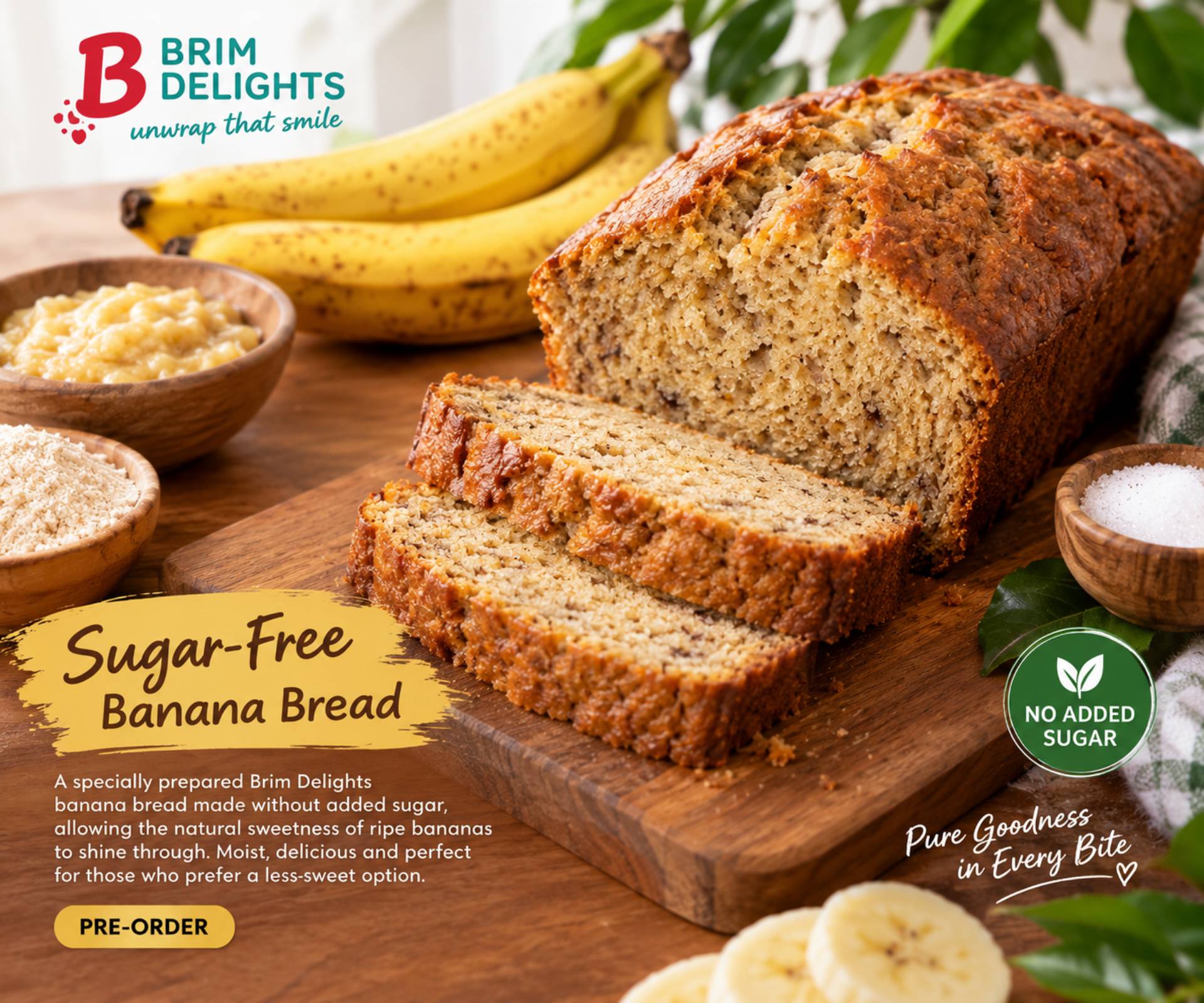 Brim Delights – Sugar-Free Banana Bread_0
