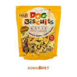 Pet8 Dog Biscuits – Mix Flavour, Bone-Shaped Treats
