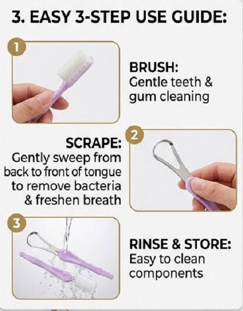 2IN1 TONGUE CLEANER, TOOTHBRUSH AND STAINLESS STEEL_3
