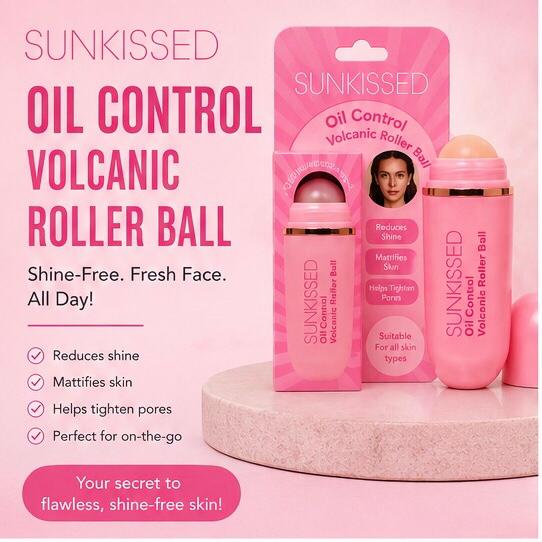 SUNKISSED VOLCANIC ROLLER BALL, HELPS WITH GLOSSY MAKEUP_2