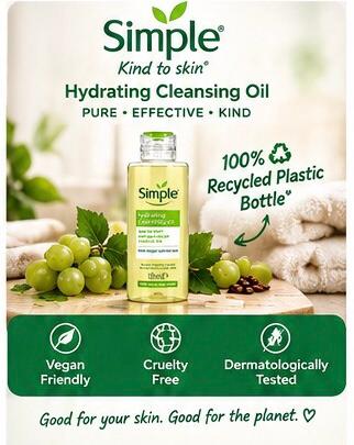 SIMPLE HYDRATING CLEANSING OIL 125ML_6