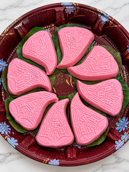 Pink Blossom Peng Kueh (Platter of 8 pcs)