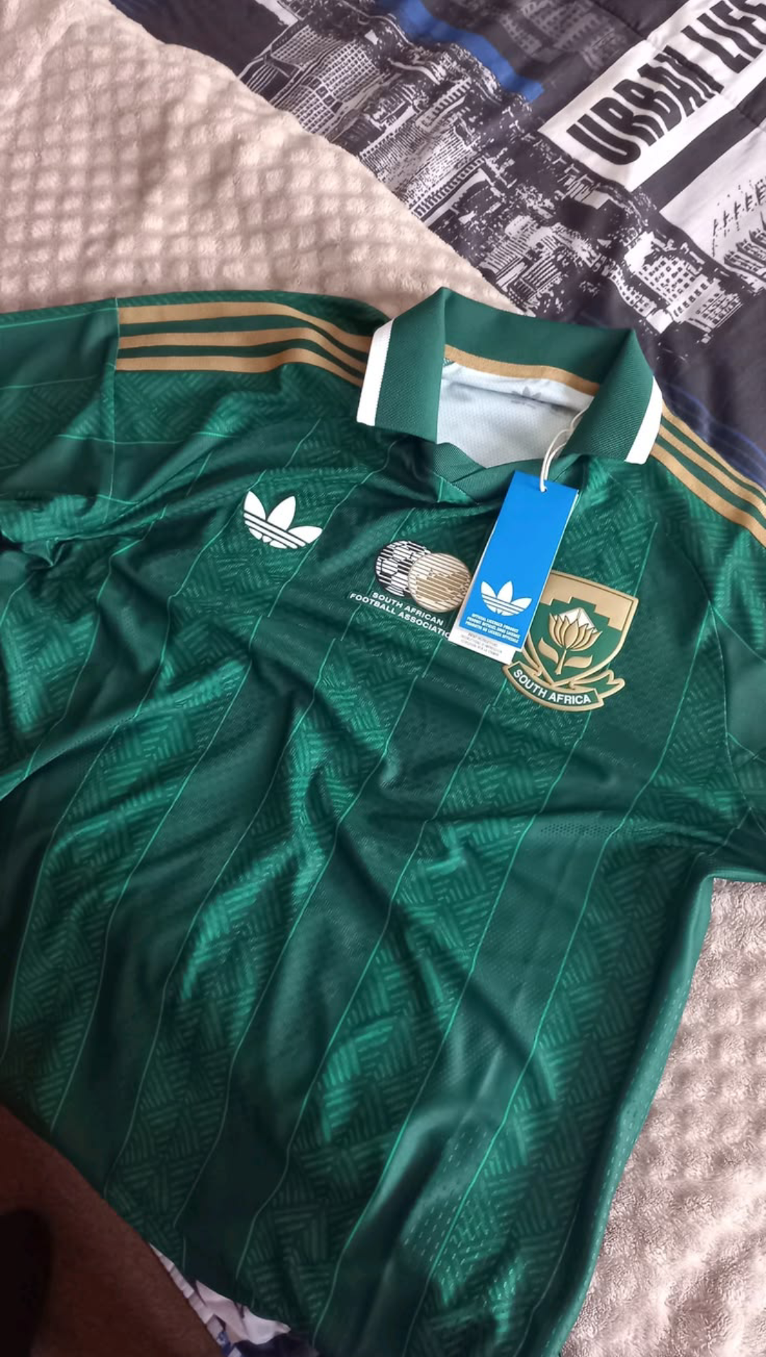 Bafana Bafana away kit 