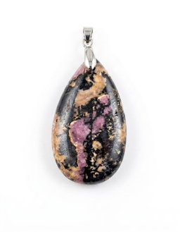 Wild Heart – Rhodonite Pendant