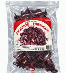 Gedroogde SJOEROE-HIBISCUS bloemen 