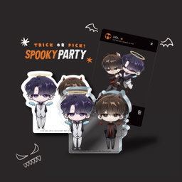 Spooky Party - Mini Acrylic Block Set