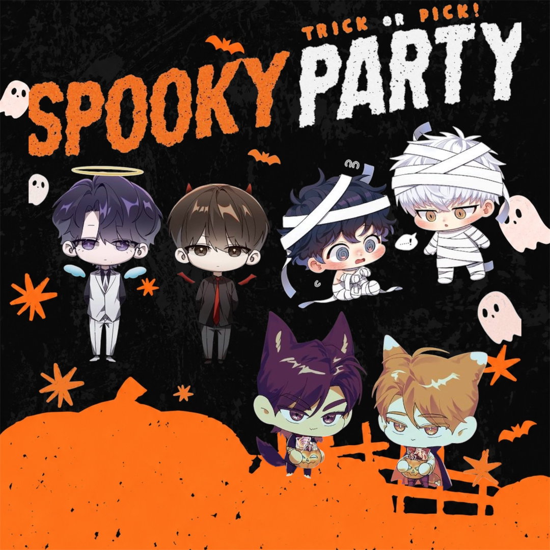 Spooky Party - Mini Acrylic Block Set