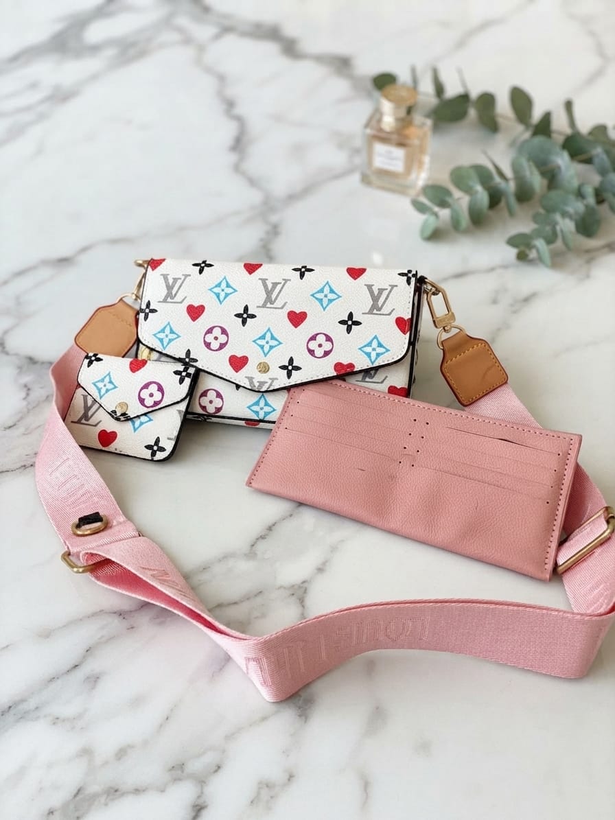 Lv pochete pink