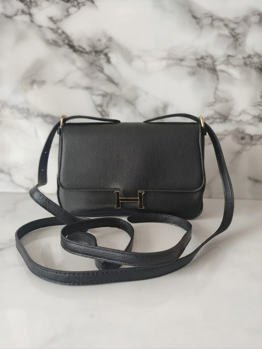 Hermes plain black 