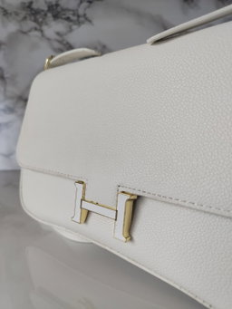 Hermes plain white 