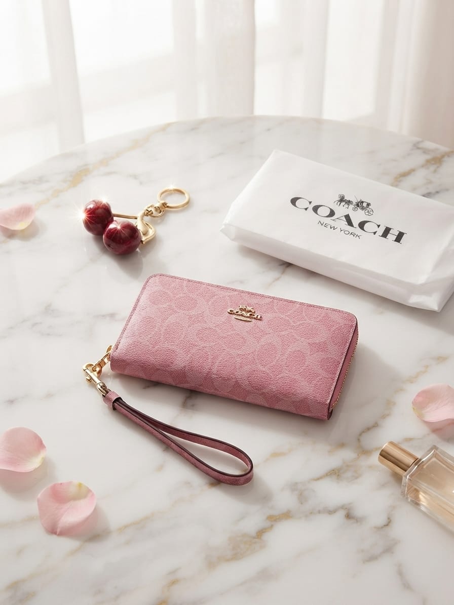 Wallet pink