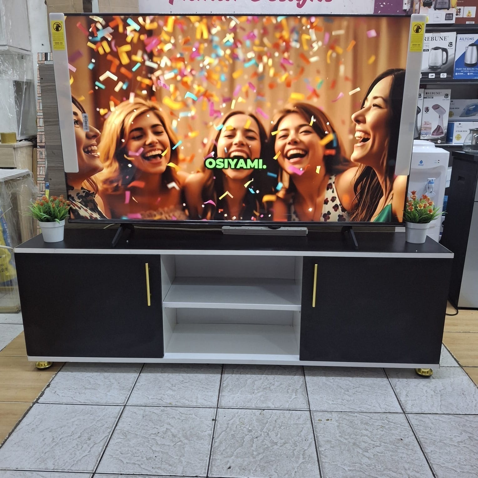 Rio Modern Wooden TV Stand 5ft_0