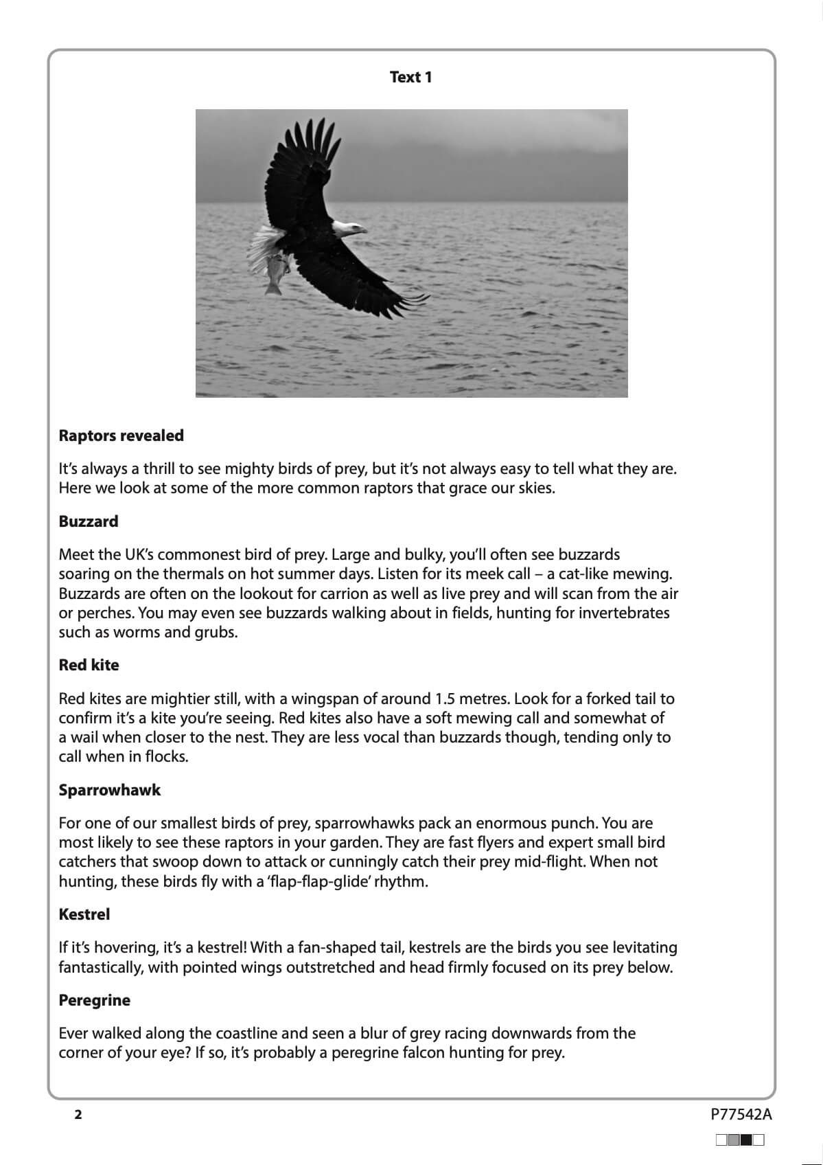 ENGLISH | iPrimary 6 Pearson Edexcel Exam Past Papers_2