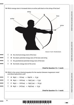 SCIENCE | iLower Secondary Pearson Edexcel Past Papers