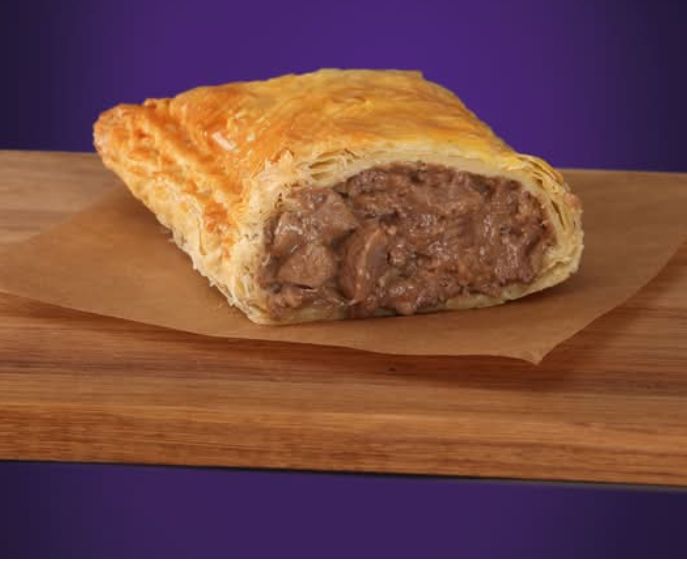 Steak & kidney double filla pie ( single)