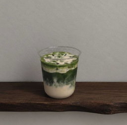 Iced Whipped Honey Matcha Latte