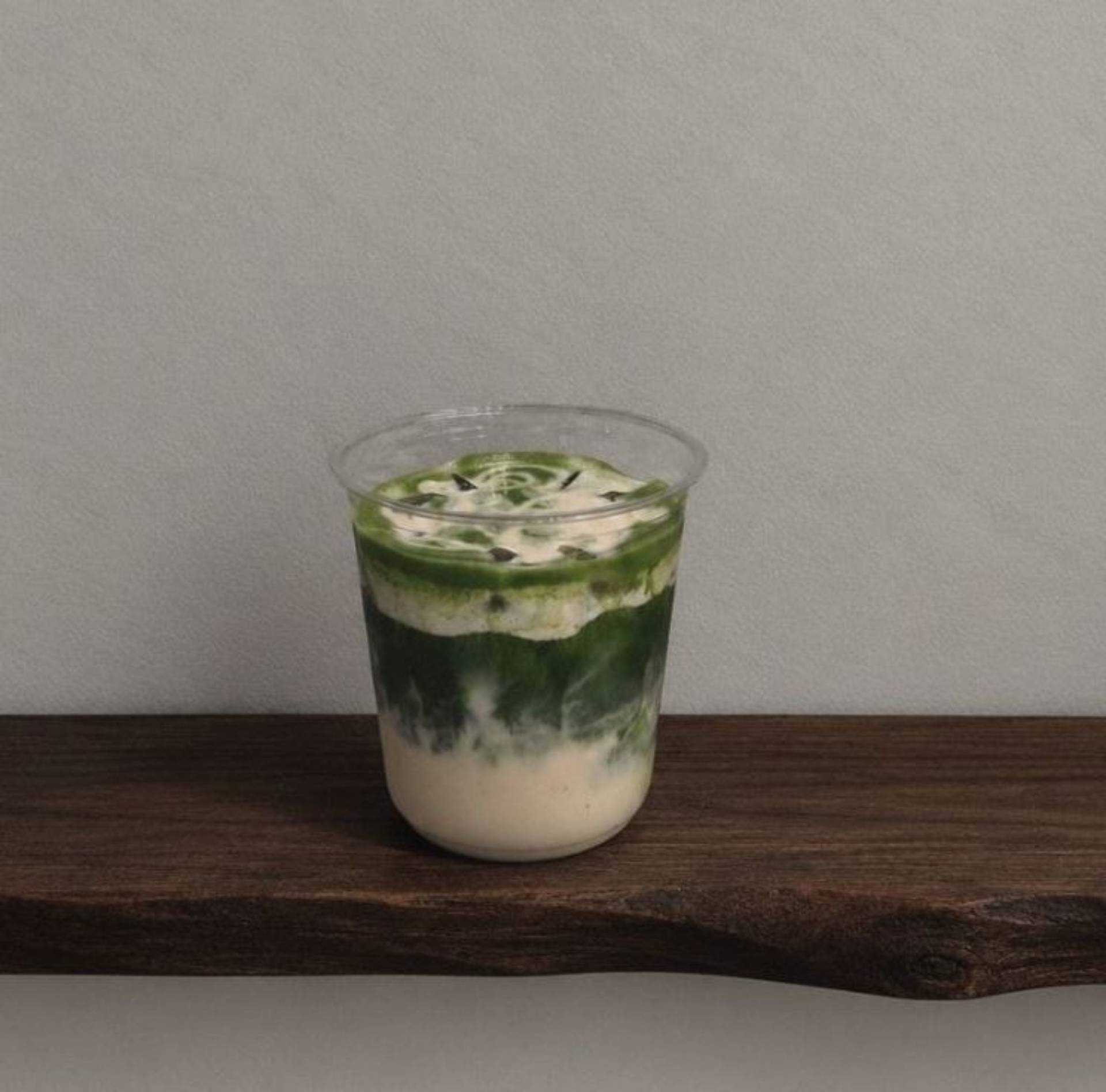 Iced Whipped Honey Matcha Latte