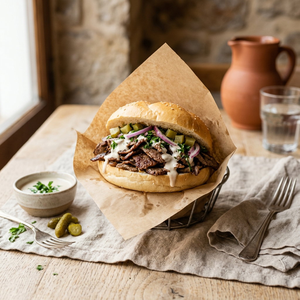 Egyptian Beef Shawarma Kaizer