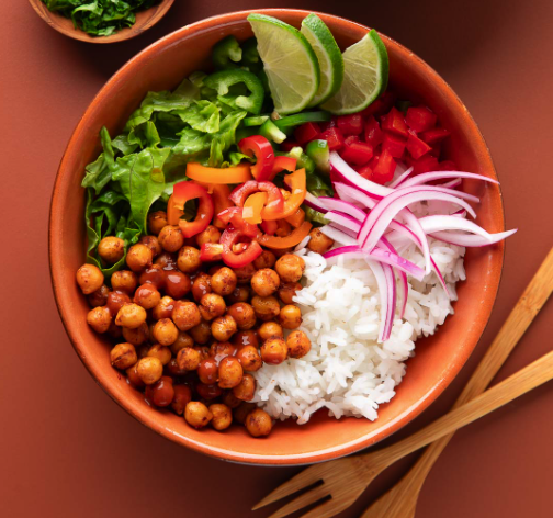 Adobo Chickpeas w/Cilantro Rice [mon]