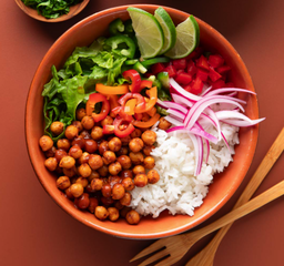 Adobo Chickpeas w/Cilantro Rice [mon]