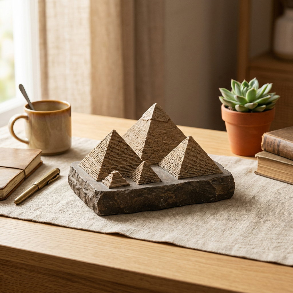 Pharaonic Pyramids Statue