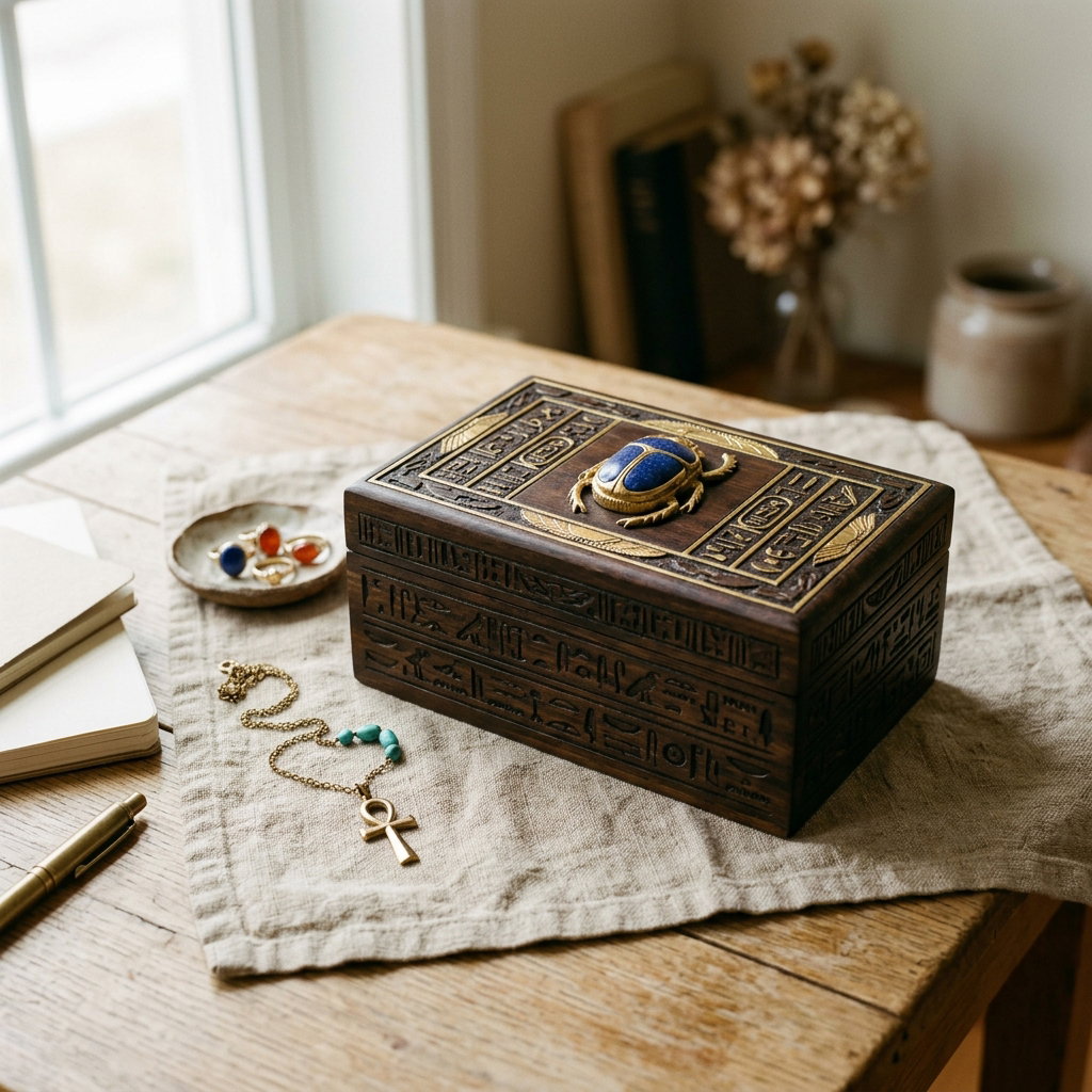 pharaonic Jewellery Storage Box
