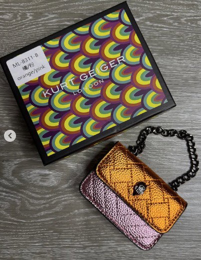 Orange and Pink Small Bag