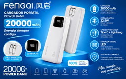 Cargador portátil de 20000 MaH