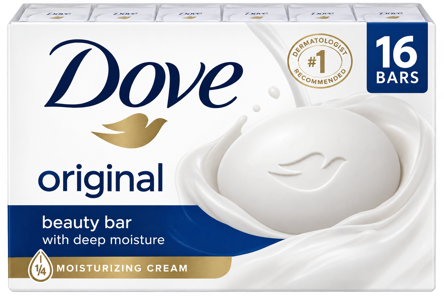 Dove Soap Original Bars 16 Pack 106G_0
