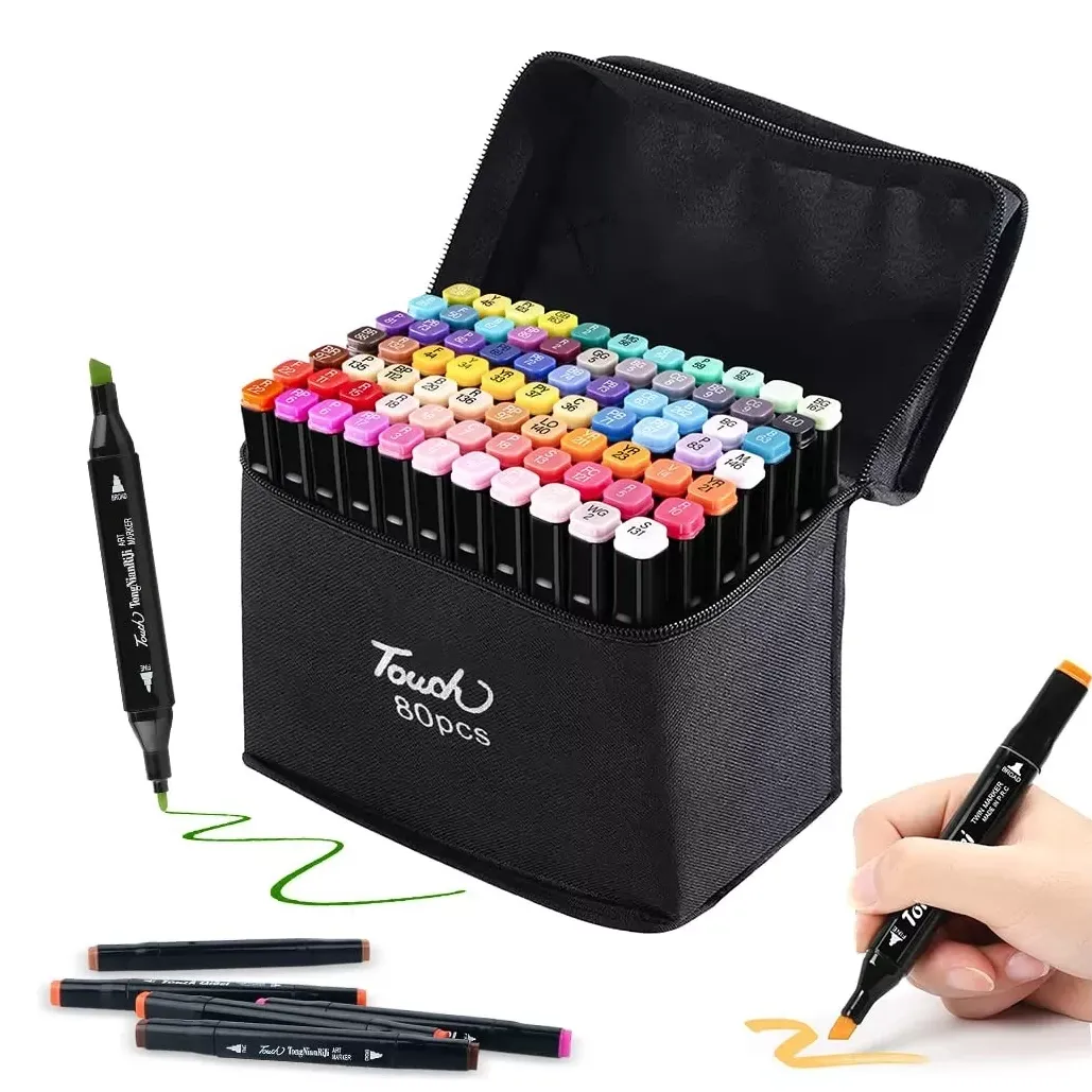 PINCELES PREMIUN DOBLE PUNTA CON 80 PINCELES LENTE DE SOL GRATIS CON LA COMPRA DE 1 KIT