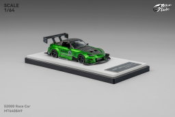MICRO TURBO MODEL 1/64 HONDA S2000 CUSTOM RACE CAR - METALLIC GREEN