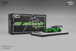 MICRO TURBO MODEL 1/64 HONDA S2000 CUSTOM RACE CAR - METALLIC GREEN