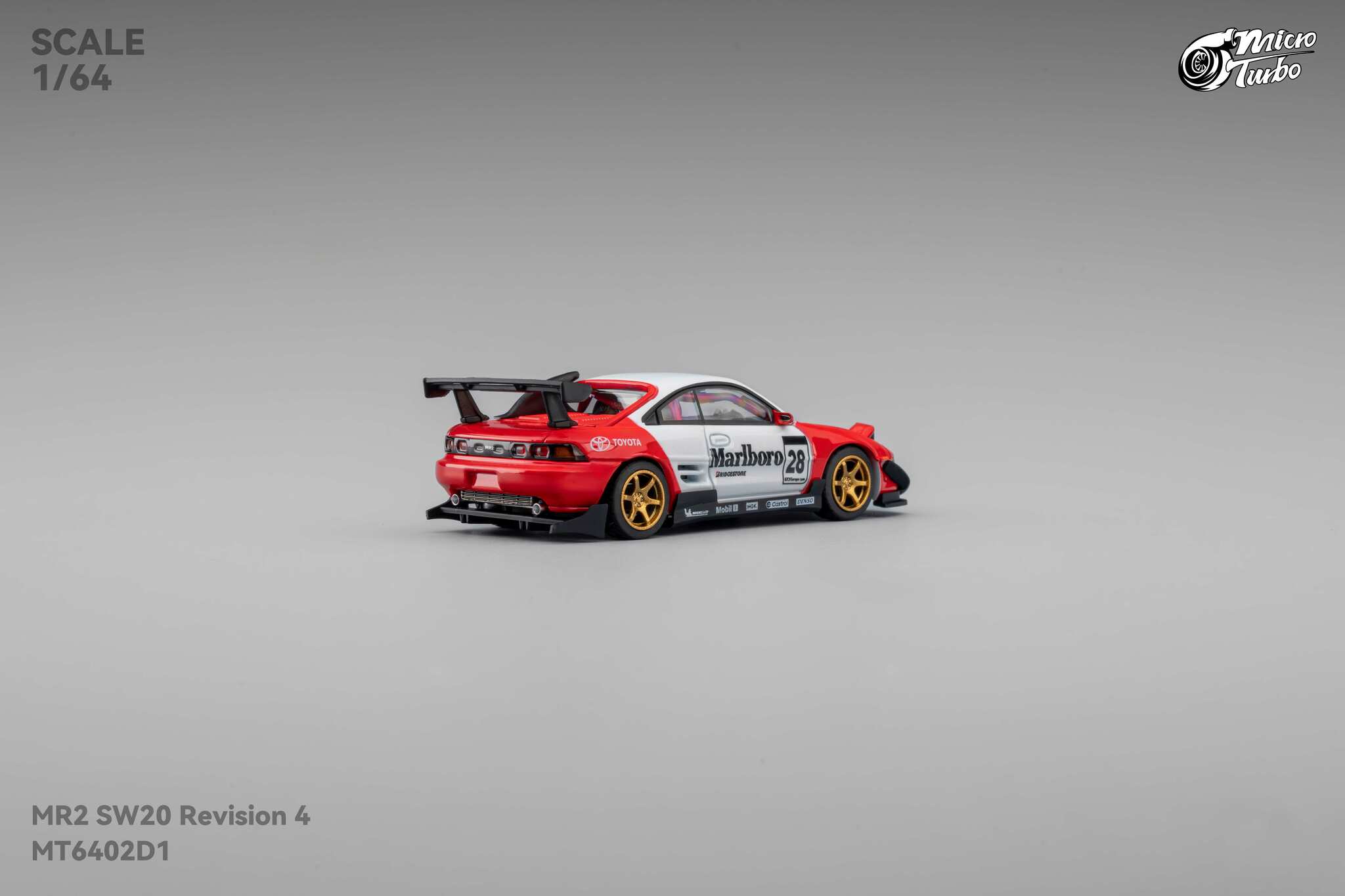 MICRO TURBO MODEL 1/64 TOYOTA MR2 CUSTOM - MARLB LIVERY_1