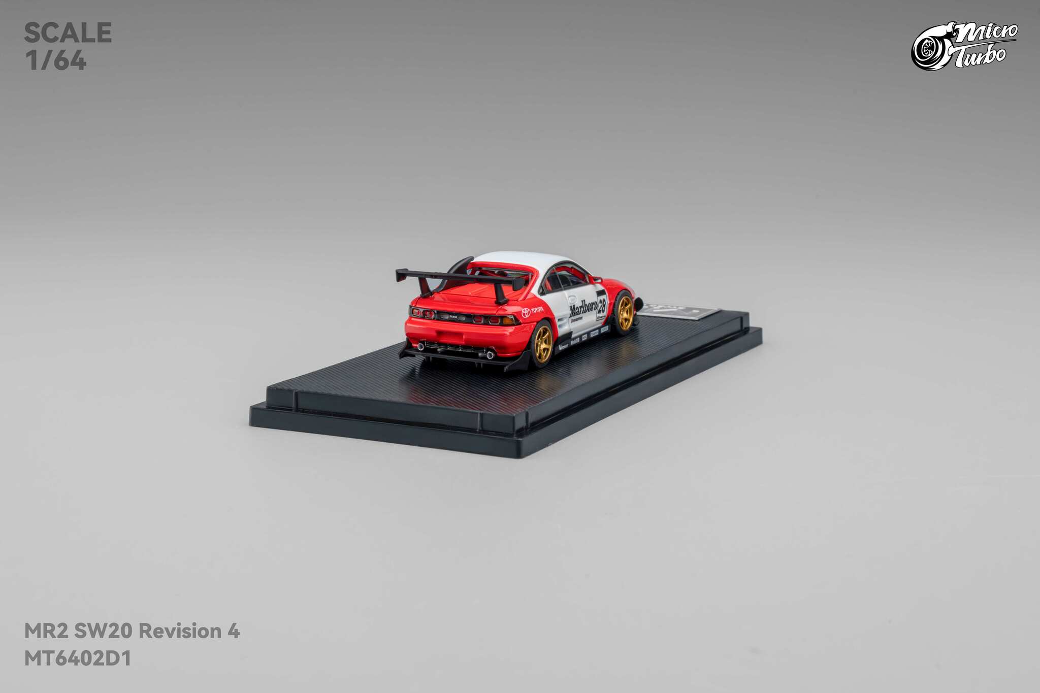 MICRO TURBO MODEL 1/64 TOYOTA MR2 CUSTOM - MARLB LIVERY_3