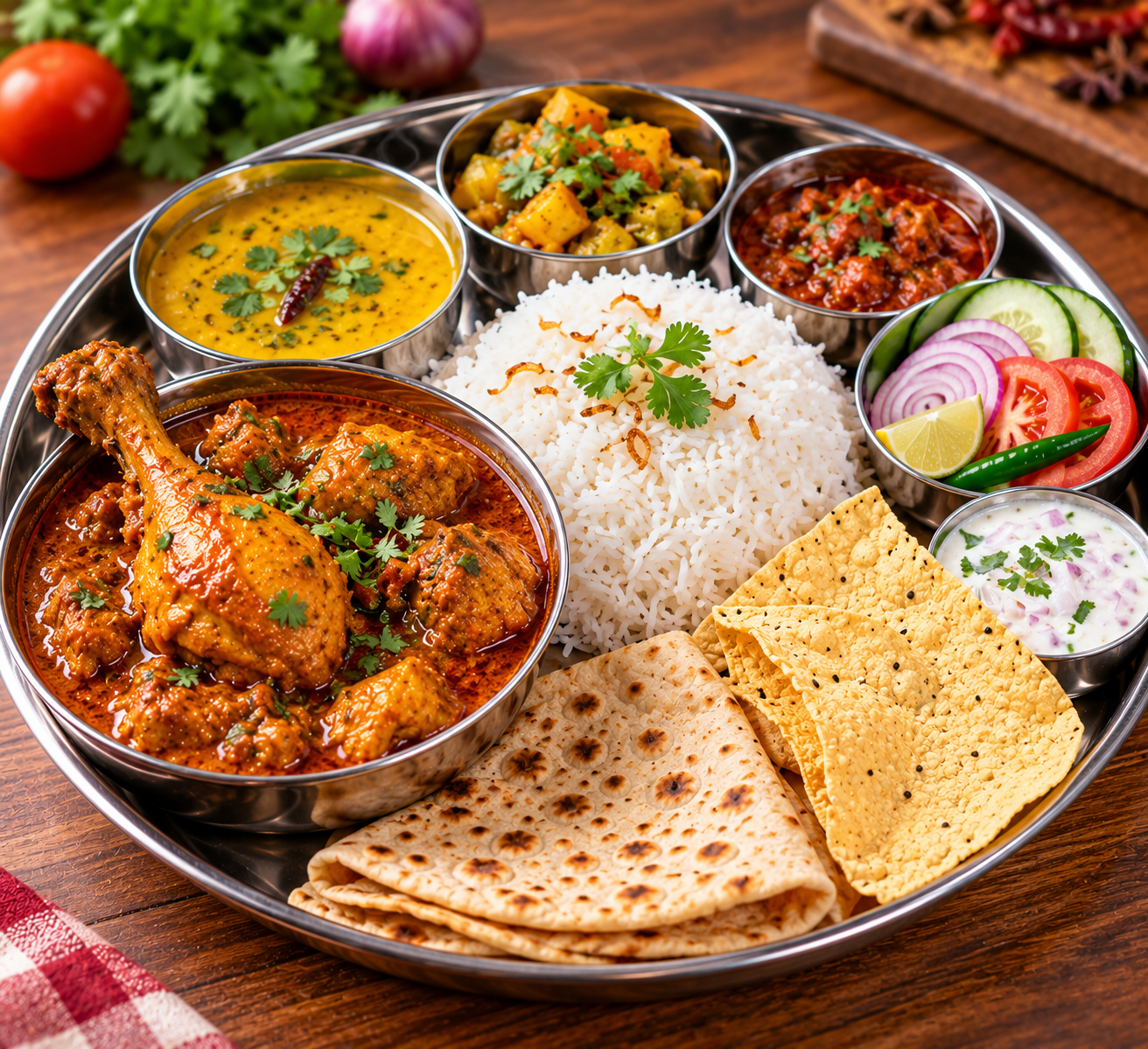 Chicken Thali_0