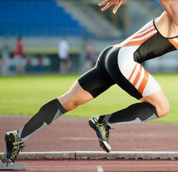1x Pair Unisex Anti-Fatigue Sport Compression Socks