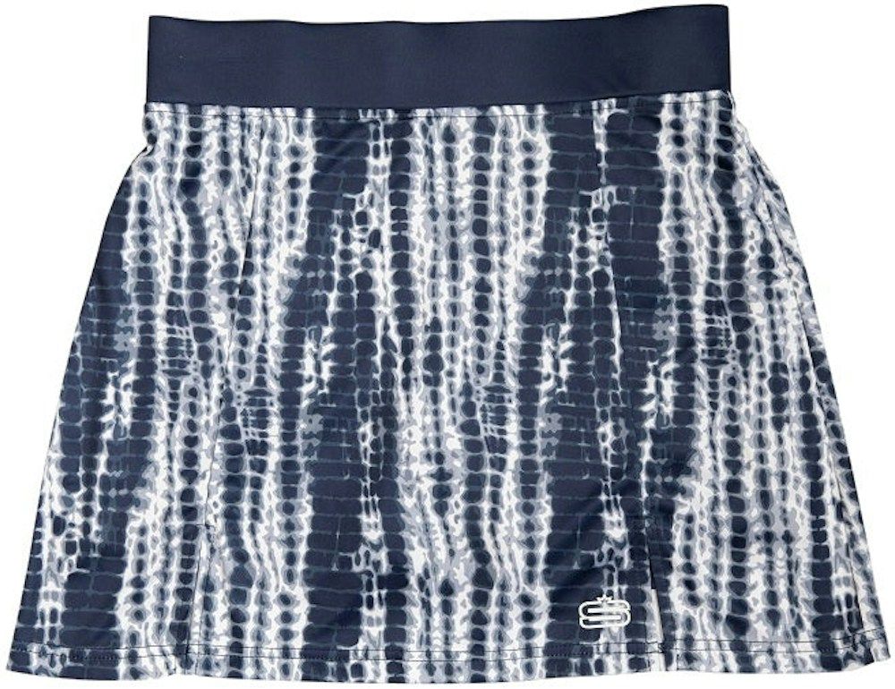 Ladies Shibori Printed Stretch Skort_0