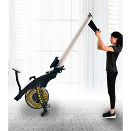 Air Rowing Machine with LCD Display