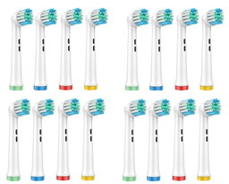 4x 4's Oral-B Compatible Toothbrush Replacement Heads