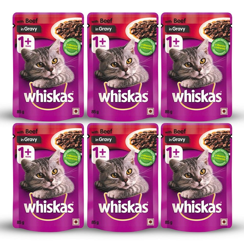 6x 85g Single Pouch Adult Wet Food