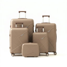 5-Piece Hardshell Nested Luggage Set