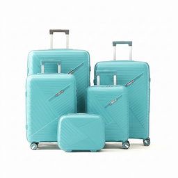 5-Piece Hardshell Nested Luggage Set