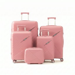 5-Piece Hardshell Nested Luggage Set