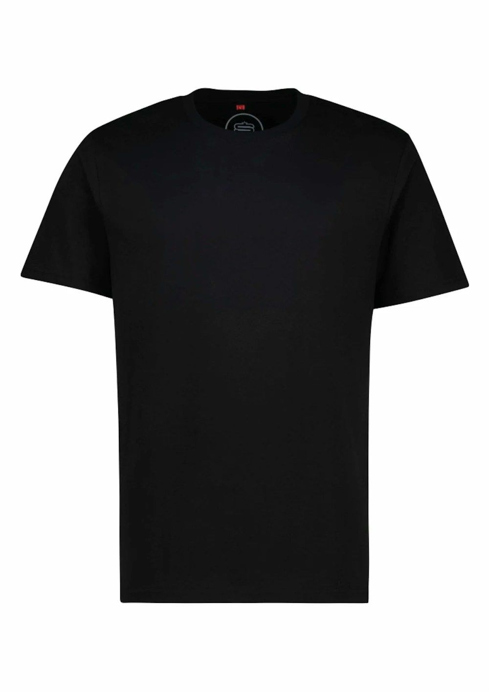 Men's Short Sleeve Blank Logo Crew Neck T-Shirt