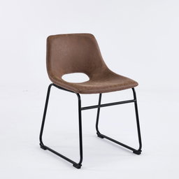 2x Savoy PU Leather Dining Chairs
