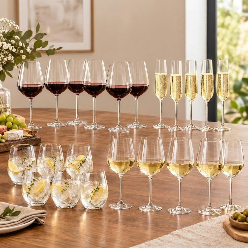 16-Piece Globo Glassware Set